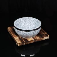 正宗韩国料理石锅拌饭专用 韩式石锅石碗 日韩式餐具天然石锅石碗