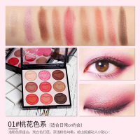 ins超火闪珠光眼影盘小便携平价学生初学者大地色系哑光裸妆