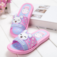 韩版童鞋卡通长颈鹿儿童凉拖鞋男童女童浴室防滑家居鞋