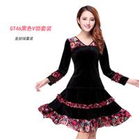 广场舞服装新款套装上衣夏短袖女跳舞衣服中老年舞蹈服裤特价清仓