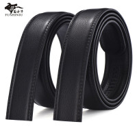 [天天特价]无头皮带条男牛皮自动扣带身男士裤带青年腰带不带头