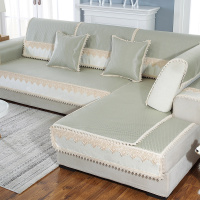特价清仓 夏天款沙发垫夏季凉席防滑冰丝坐垫子藤席坐垫万能套罩