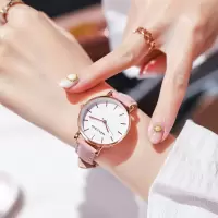 新款女士手表女中学生韩版时尚简约 小清新女孩ins风高中皮带女款