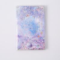 韩版创意亮片唯美可爱ins网红入油流沙手帐胶套本学生用日记本小清新记事本加厚彩页梦幻情侣简约办公笔记本