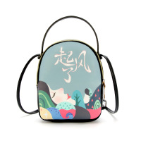 双肩包女新款热巴尼龙学生书包百搭小款旅行包迷你单肩亲子小背包