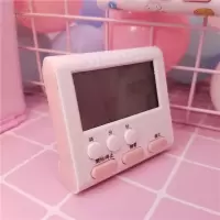 多功能闹钟电子计时器女生可爱卧室宿舍学生用便携式迷你小闹钟