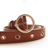 皮带女简约百搭网红同款时尚黑色复古牛仔裤腰带装饰ins学生潮酷