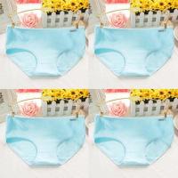 女士内裤纯棉中腰低红色大码性感黑色女学生韩版大码少女式三角裤