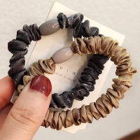 韩国大肠发圈百搭基础头绳女简约气质日系森女学生网红扎马尾发绳