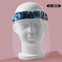 学生儿童小孩防护脸罩防飞沫面罩透明护目罩面具照全脸隔离面屏帽