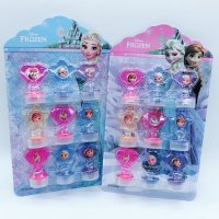 印章迪斯尼9个装小印章小学生卡通印章冰雪奇缘趣味手工印章