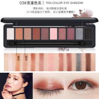10色眼影盘ins超火大地色防水不晕染哑光珠光初学者学生平价国货