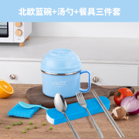 304不锈钢保温饭盒儿童便当盒小学生餐盒成人快餐杯带饭缸上班族