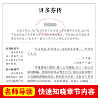 正版罗曼罗兰名人传天地出版社小中学生课外书世界名著经典文学书籍青少年版小说书图书商城6-9-12-15岁外国文学少儿读物