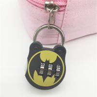 儿童卡通迷你密码锁挂锁柜子锁箱包健身防盗小锁头学生宿舍抽屉锁