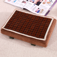 夏季服装厂板凳坐垫椅垫学生凳子长方形座垫竹片麻将透气屁股坐垫