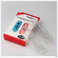 DOBE switch手柄套NS清水套TPU壳joy-con主机壳保护套水晶壳