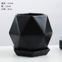 欧式花盆陶瓷多肉老桩创意个性简约仙人球肉肉白掌带托盘特价清仓