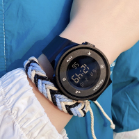 电子手表男士防水初中男孩女学生闹钟考试用多功能运动童时尚潮流