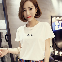 S短袖修身t恤女学生韩国打底衫女百搭半袖夏季女装上衣203韩版