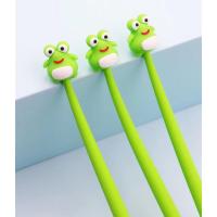 多款创意硅胶笔四叶草中性笔学生签字笔可爱造型黑色水笔0.5