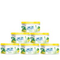 固体空气清新剂6/10个组合汽车芳香剂卧室衣柜卫生间除臭香熏 阳光鲜柠香型6盒