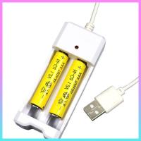 usb五号七号电池充电器套装5号充电电池可充7号USB车载充电器 充电器+2节5号电池