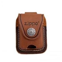 zippo打火机皮套真皮正版芝宝保护套棕色黑色zp煤油打火机皮套套 A款棕色