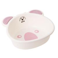 大号塑料洗脸盆儿童宝宝婴儿小号洗衣盆洗菜果蔬盆PP盆 日光红 2.3L