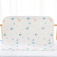 婴儿隔尿垫透气宝宝儿童大号超大姨妈防水可洗月经垫床单春夏四季 小象先生 [2条装]40*35cm