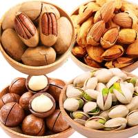 [随便组合]每日大礼包净含量开心果碧根果夏威夷果巴旦木松子 开心果+巴旦木各80g(净重)