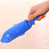 家用静电衣物除毛刷毛呢刷子除尘刷衣服宠物粘毛器刷毛神器干洗器[2月28日发完] 海豚去毛刷