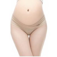 孕妇内裤低腰纯内裆棉怀孕期不抗菌短裤女内衣透气4-7个月2-6秋装 肤色 M码