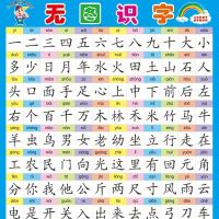 无图识字挂图无声 无图识字