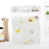 [3/6/9条装]纯棉婴儿口水巾全棉宝宝三角巾新生儿防水围嘴按扣[2月28日发完] 一条试用装(款式随机) 女宝(随机)