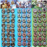 儿童玩具圆卡片王者荣耀绝地求生赛尔号铠甲勇士熊出没植物僵尸 4.7厘米纸卡款式随机发[40张]