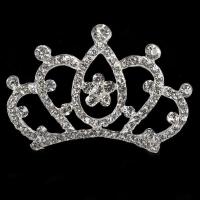 买二送一儿童皇冠发梳镶钻发饰精美水钻公主款可爱女童表演饰品 1201