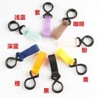 婴儿车挂钩童车挂钩360度旋转推车挂钩推车配件手推车挂钩 魔术贴挂钩(颜色随机) 1个装