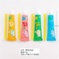 学生吹不破的泡泡胶安全无毒大号七彩太空气球8090后经典怀旧玩具 大号随机1个 1个