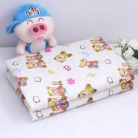 纯棉布料宝宝透气防水隔尿垫月经姨妈垫老人护理垫可洗 小熊 35*45CM
