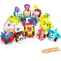 儿童玩具车惯性挖掘机宝宝工程车卡通小飞机男孩万向电动汽车套装 一辆随机