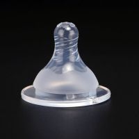 7个装能配贝亲爱得利奶瓶宽口径标准口径通用软奶嘴婴儿硅胶奶嘴 5个高端磨砂款[宽口径5cm] S圆孔(0-3月)