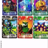 植物大战僵尸王圆卡者荣耀卡片我的世界玩具斗龙卡币方圆卡[2月28日发完] 小方卡随机20张