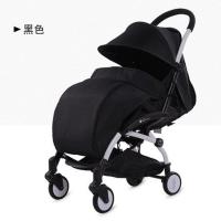 婴儿车保暖睡袋防风脚套推车坐垫高景观伞车儿童宝宝车配件冬季 标准特价款--黑色