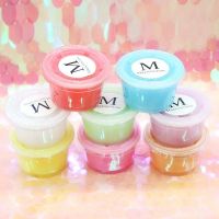 网红超大便宜果酱泥帐篷泥网格炸花泥水晶泥史莱姆套装 港式110ML[1盒]