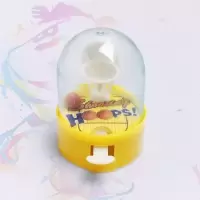 手掌上迷你篮球手掌篮球儿童益智桌面投篮游戏网红玩具地摊热卖品 1个(试玩装)