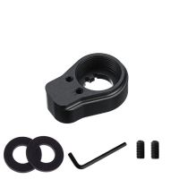 金属托芯后托改装配件锦明13锦明8锦明9托芯后托 转接座黑+配件