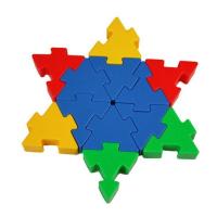 巧力功塑料拼插积木儿童百变益智幼儿园男孩女孩早教智力拼图玩具 约80个+图纸(350克)卡头袋