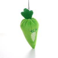 创意仿真蔬菜红萝卜公仔胡萝卜毛绒玩具婚庆抓机布娃娃儿童节礼物 12CM绿萝卜 胡萝卜