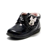 童鞋女童鞋子女童短靴时装靴子加绒保暖儿童靴1115535432 黑色115大棉 内长14cm